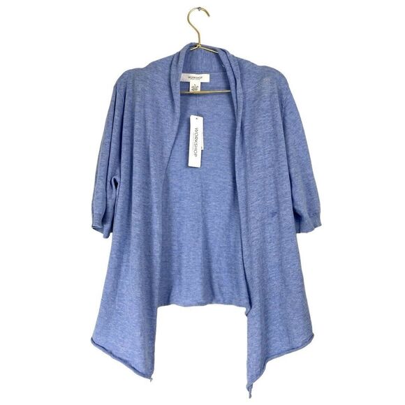 Workshop Republic Clothing Womens Knit Draped Open Cardigan Size XL 0093 - Picture 7 of 7